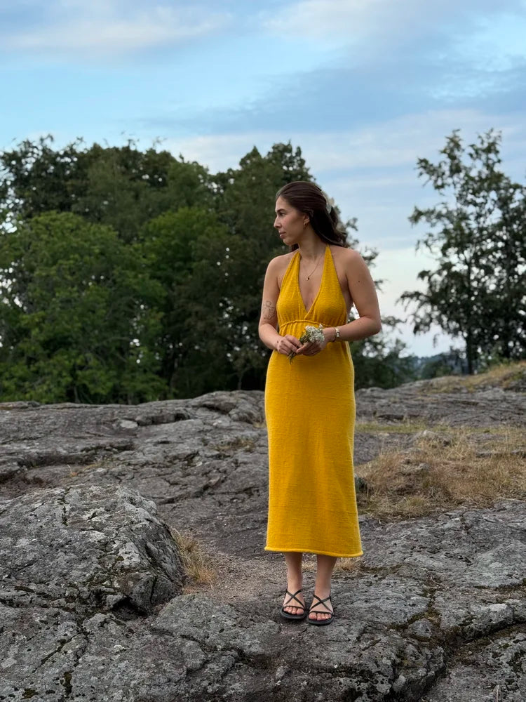 Limoncello Dress Yarn Kit - Midi Length