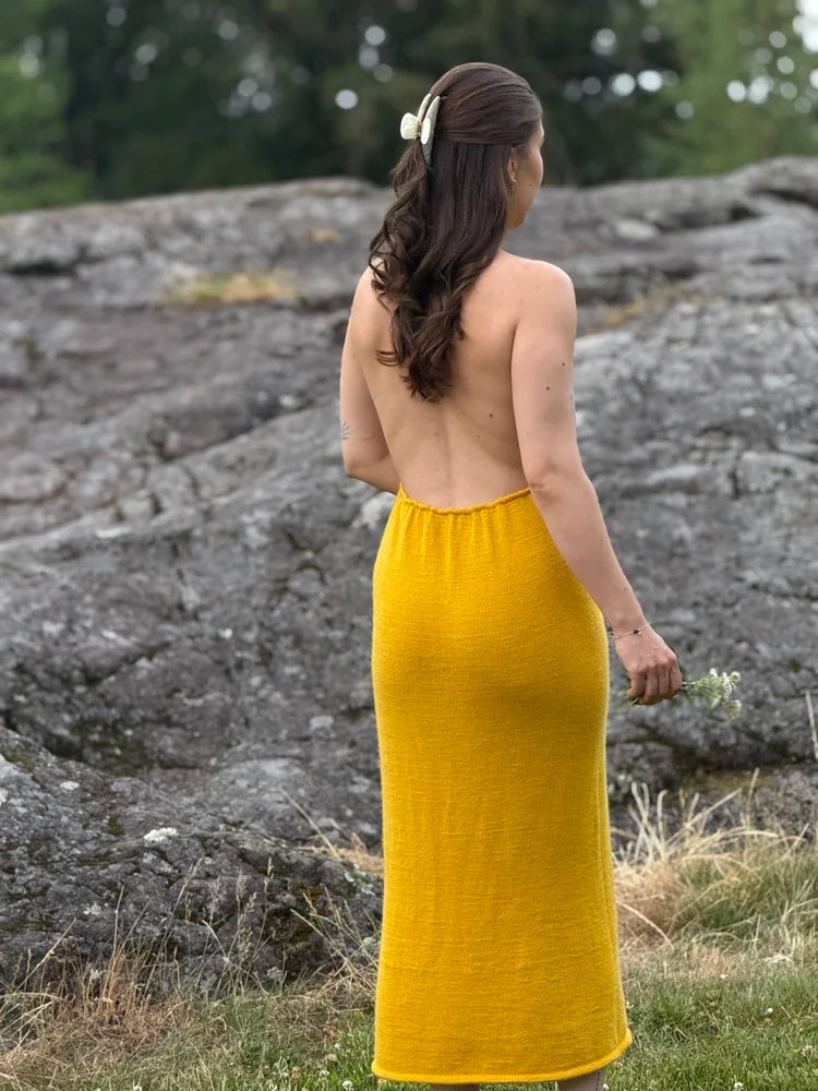 Limoncello Dress Yarn Kit - Midi Length