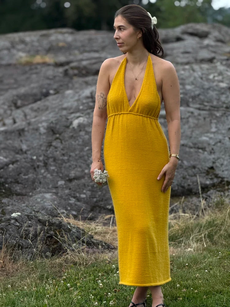 Limoncello Dress Yarn Kit - Midi Length
