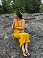 Limoncello Dress Yarn Kit - Midi Length